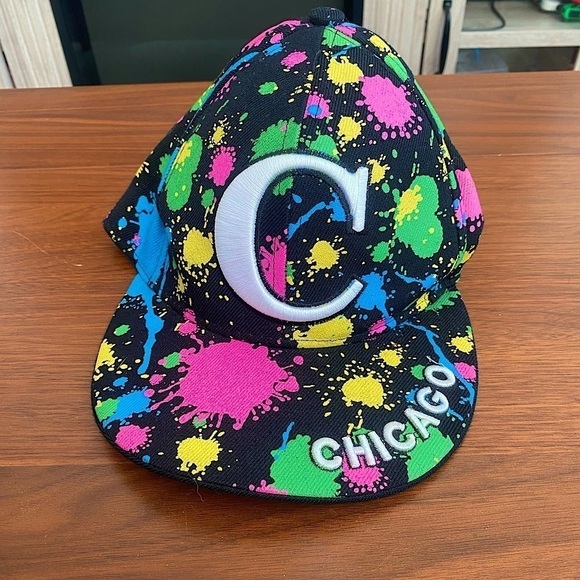 Other - Chicago The Windy City Paint Splatter Hat